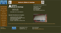 Desktop Screenshot of andrewsblinds.com.au